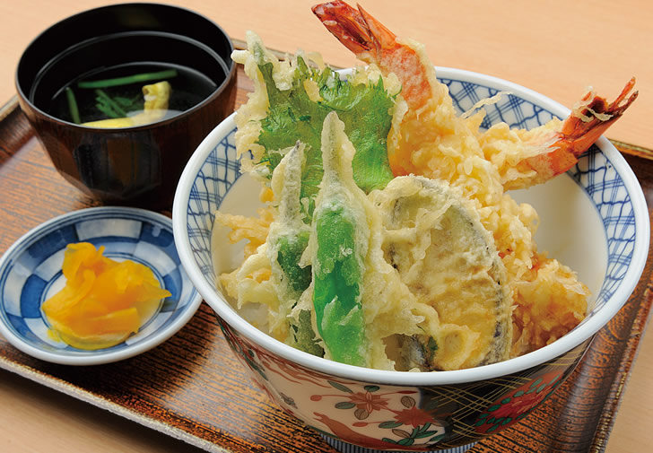 ▲Tempura bowl