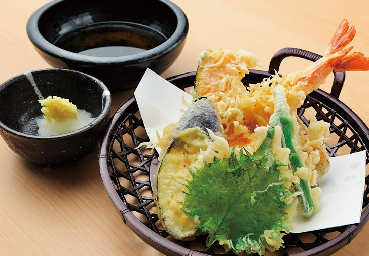 ▲Assortment of tempura